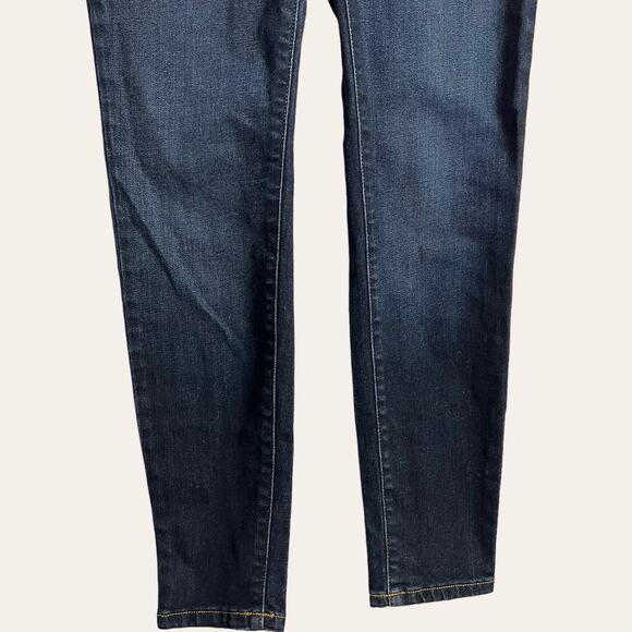 Everlane Mid-Rise Blue Stretch Denim Casual Skinny Jeans Size 26 Ankle - Picture 4 of 9